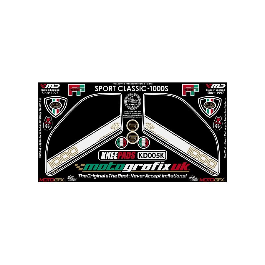 モトグラフィックス ボディパッド KNEE SPORT CLASSIC1000/1000S MT-KD005K