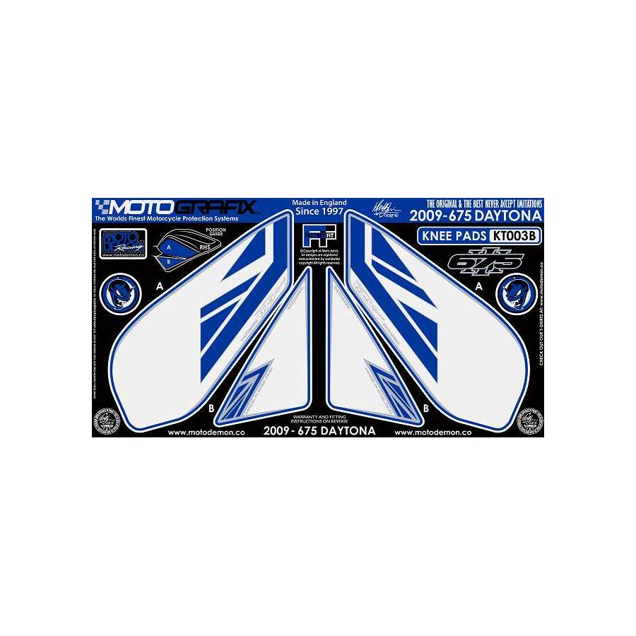 モトグラフィックス ボディパッド KNEE DAYTONA675 MT-KT003B
