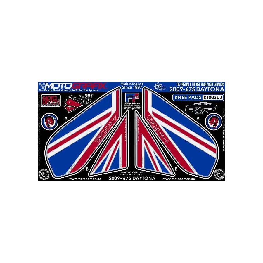 モトグラフィックス ボディパッド KNEE DAYTONA675 MT-KT003UJ