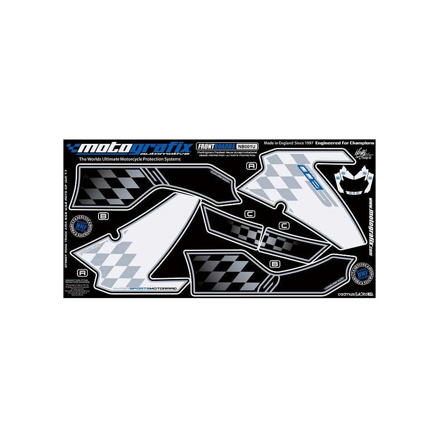 モトグラフィックス ボディパッド FRONT K1200S MT-NB001U