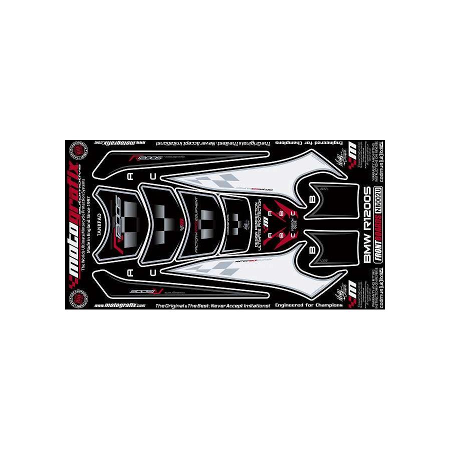 モトグラフィックス ボディパッド FRONT R1200S MT-NB002U