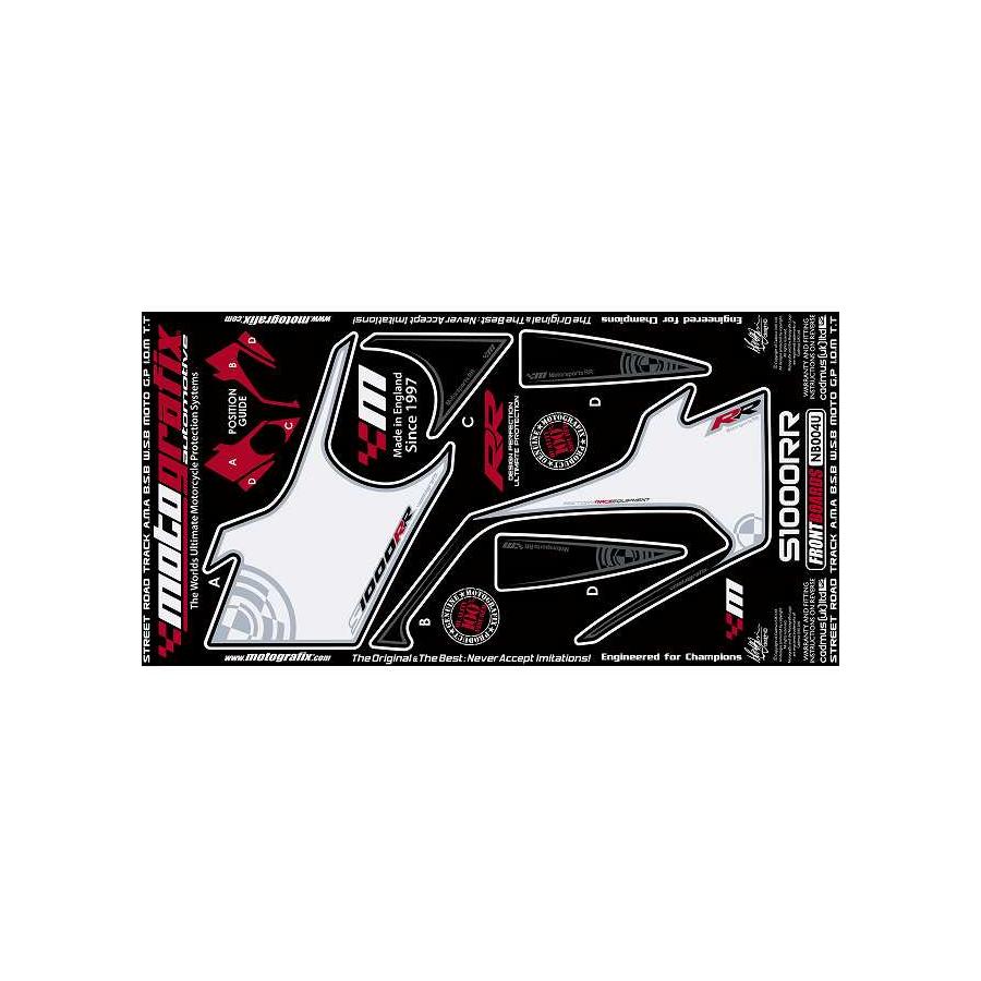 モトグラフィックス ボディパッド FRONT S1000RR MT-NB004U