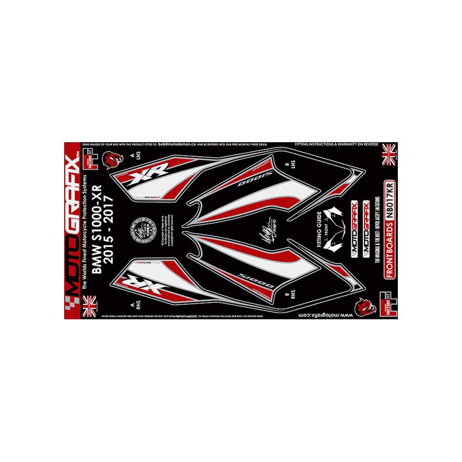 モトグラフィックス ボディパッド FRONT BMW S1000XR MT-NB017KR