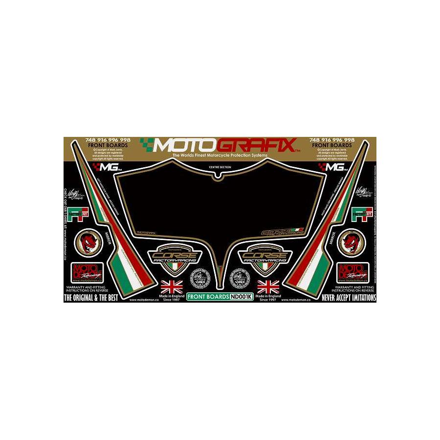 モトグラフィックス ボディパッド FRONT 748/916/996/998 93-02 MT-ND001K