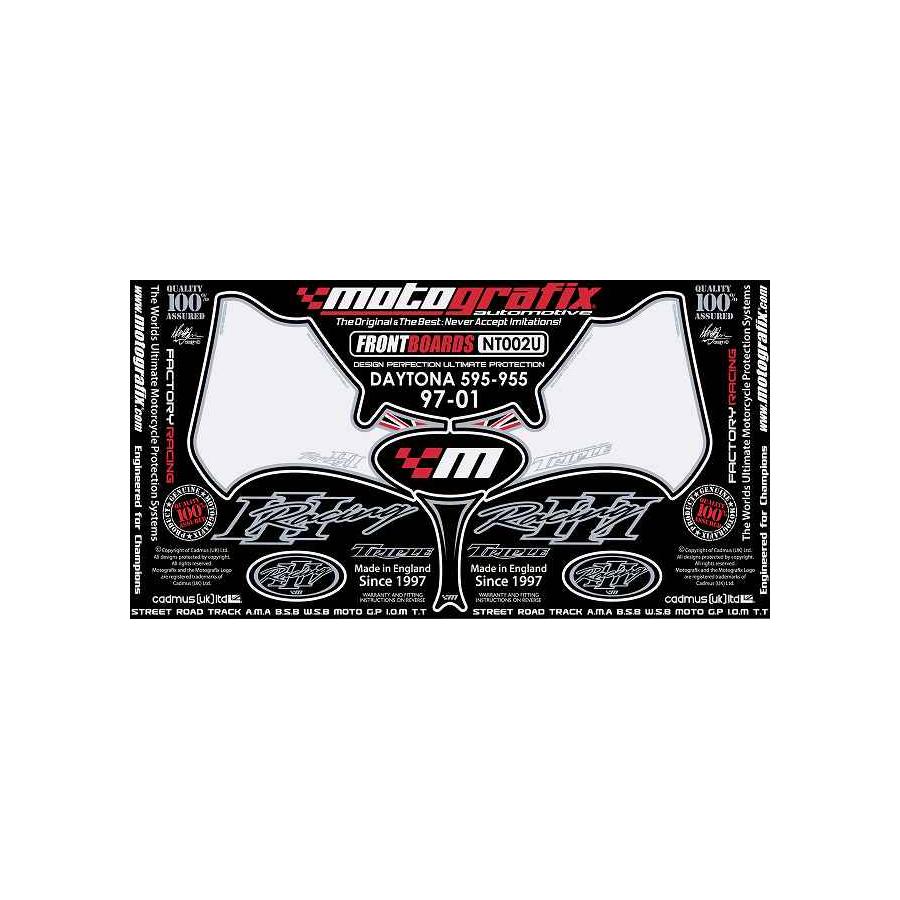 モトグラフィックス ボディパッド FRONT DAYTONA595-955 97-01 MT-NT002U