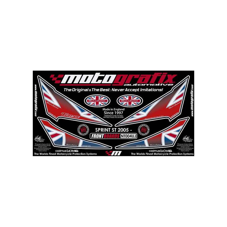 モトグラフィックス ボディパッド FRONT SPRINT ST MT-NT004UJ