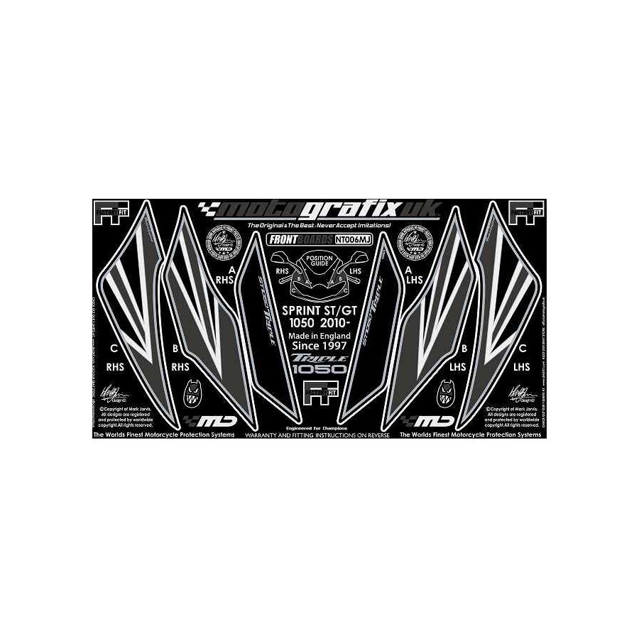 モトグラフィックス ボディパッド FRONT SPRINT ST/GT MT-NT006MJ