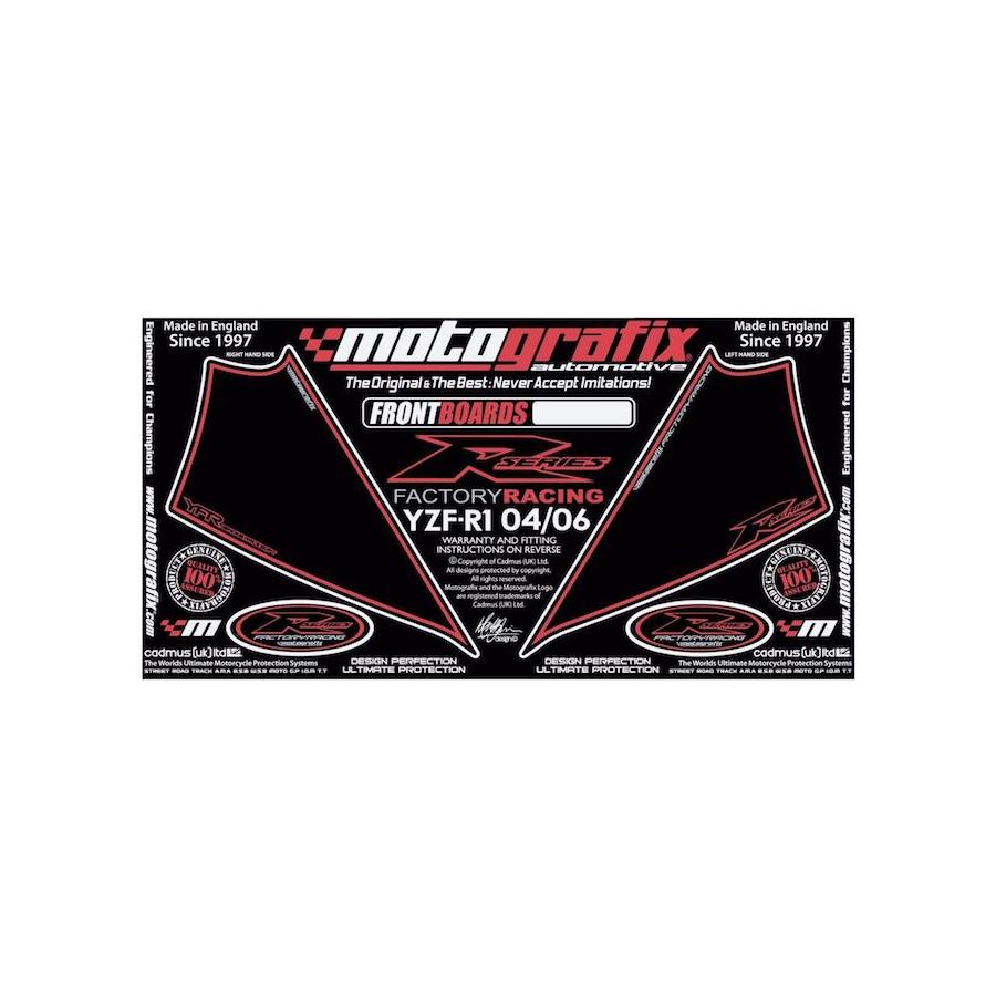 モトグラフィックス ボディパッド FRONT YZF-R1 MT-NY006RK