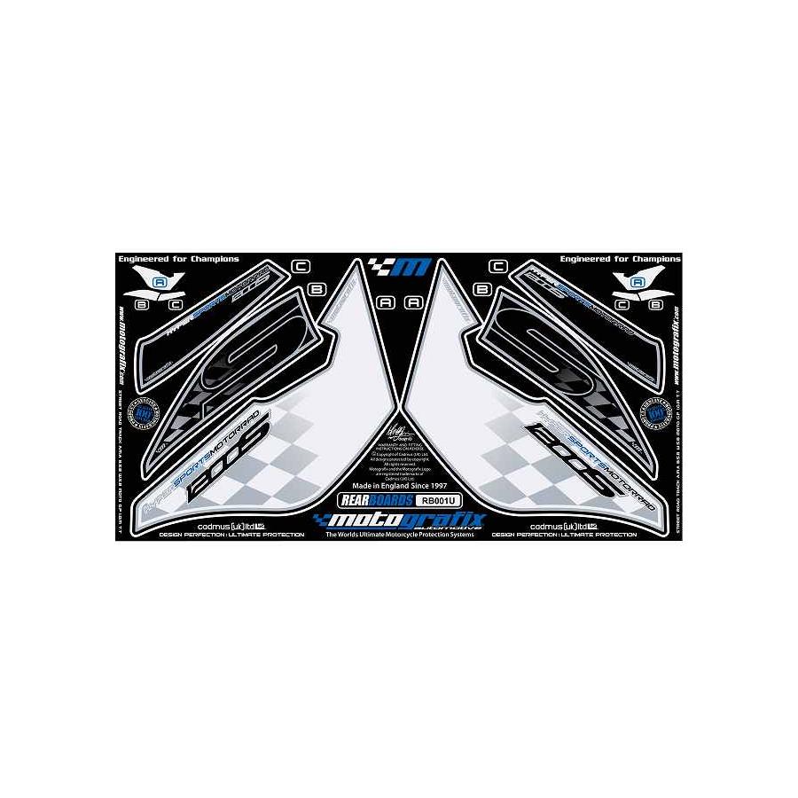 モトグラフィックス ボディパッド REAR K1200S MT-RB001U