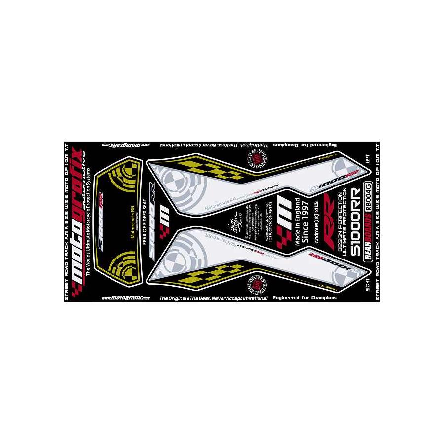 モトグラフィックス ボディパッド REAR S1000RR MT-RB004G