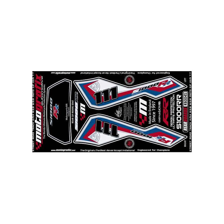 モトグラフィックス ボディパッド REAR S1000RR MT-RB004S