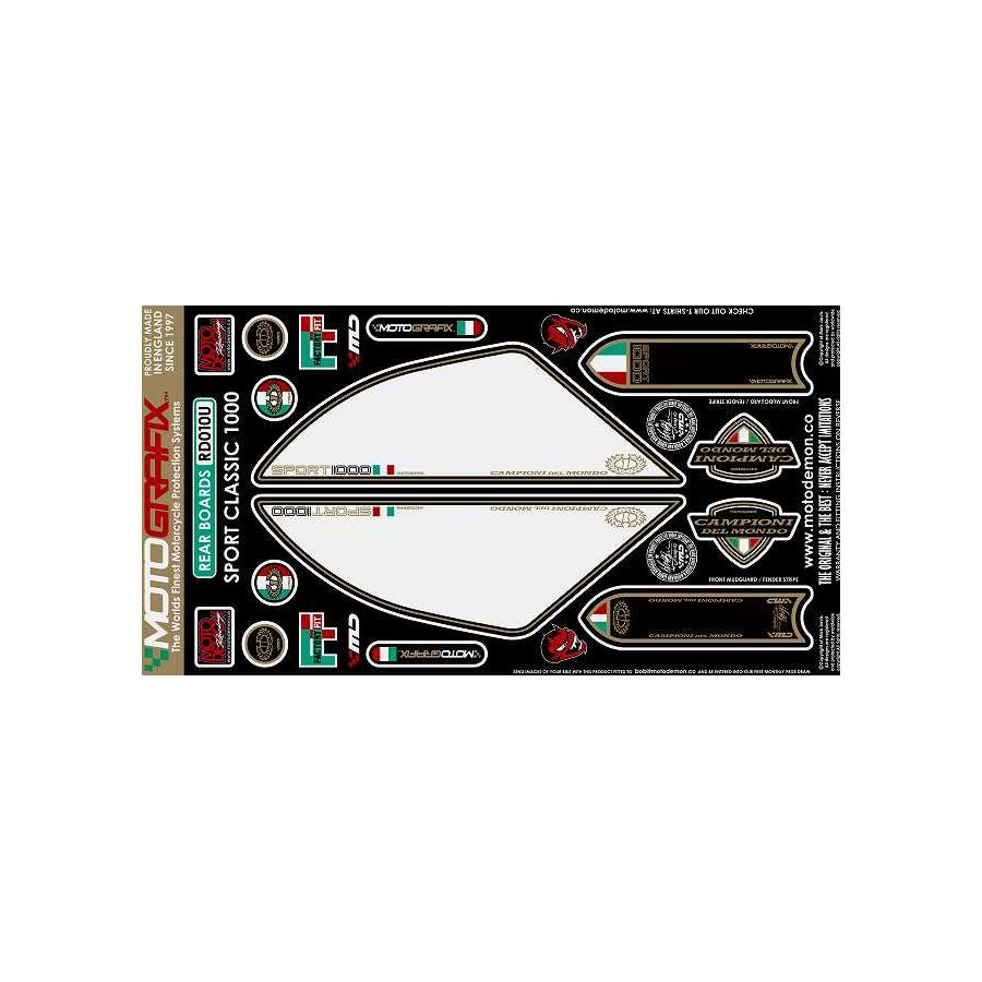 モトグラフィックス ボディパッド REAR SPORT CLASSIC1000/1000S MT-RD010U