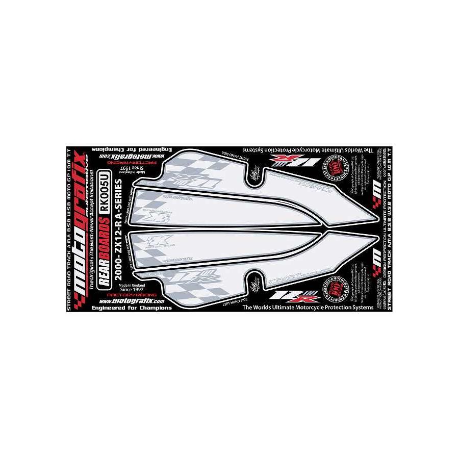 モトグラフィックス ボディパッド REAR ZX-12R NINJA A SERIES MT-RK005U