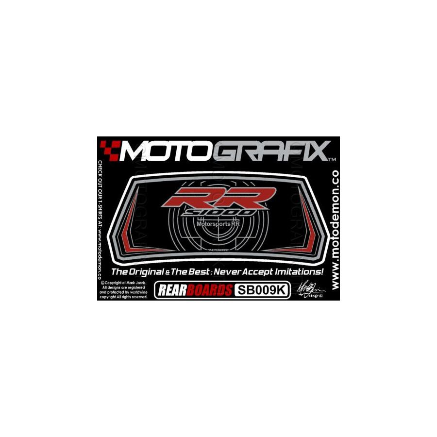 モトグラフィックス ボディパッド REAR BMW S1000RR MT-SB009K