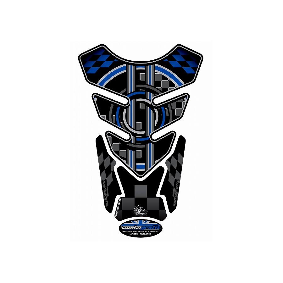 モトグラフィックス タンクパッド ブルー BMW QUADPAD MT-TB001K