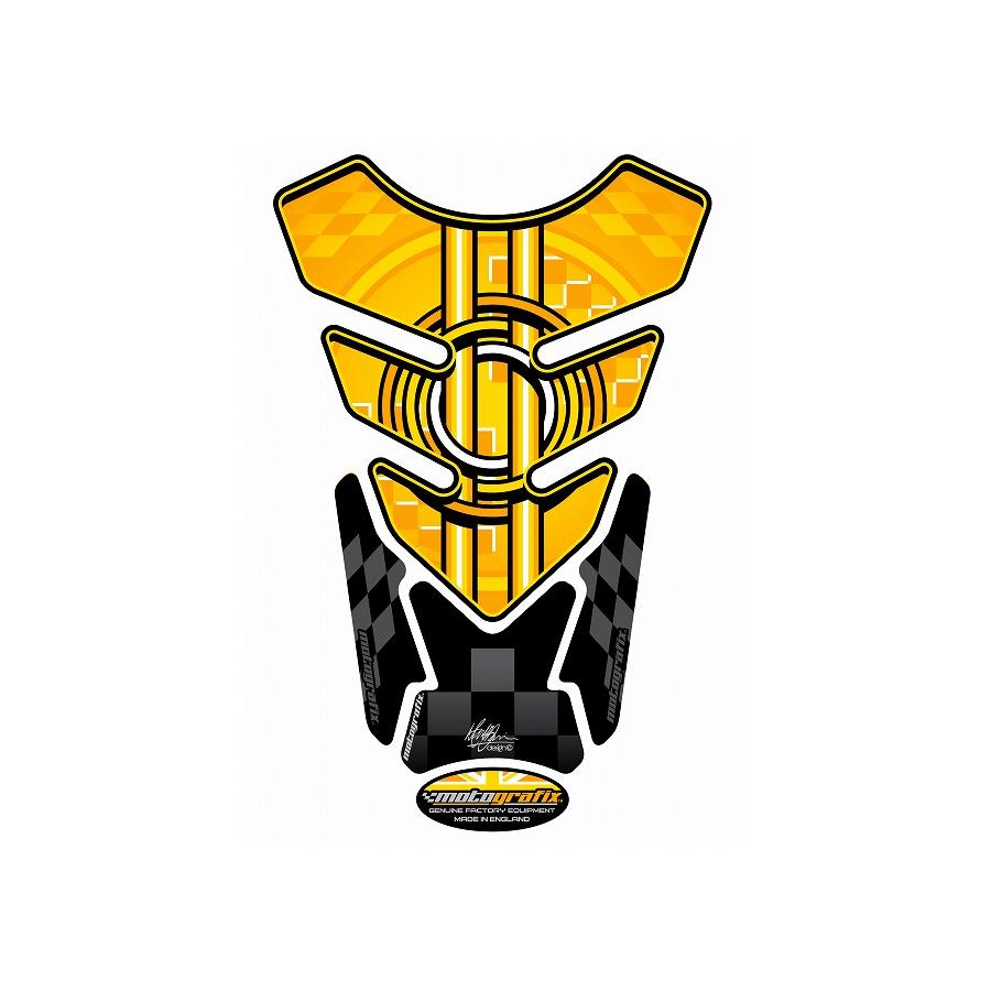 モトグラフィックス タンクパッド イエロー BMW QUADPAD MT-TB001Y