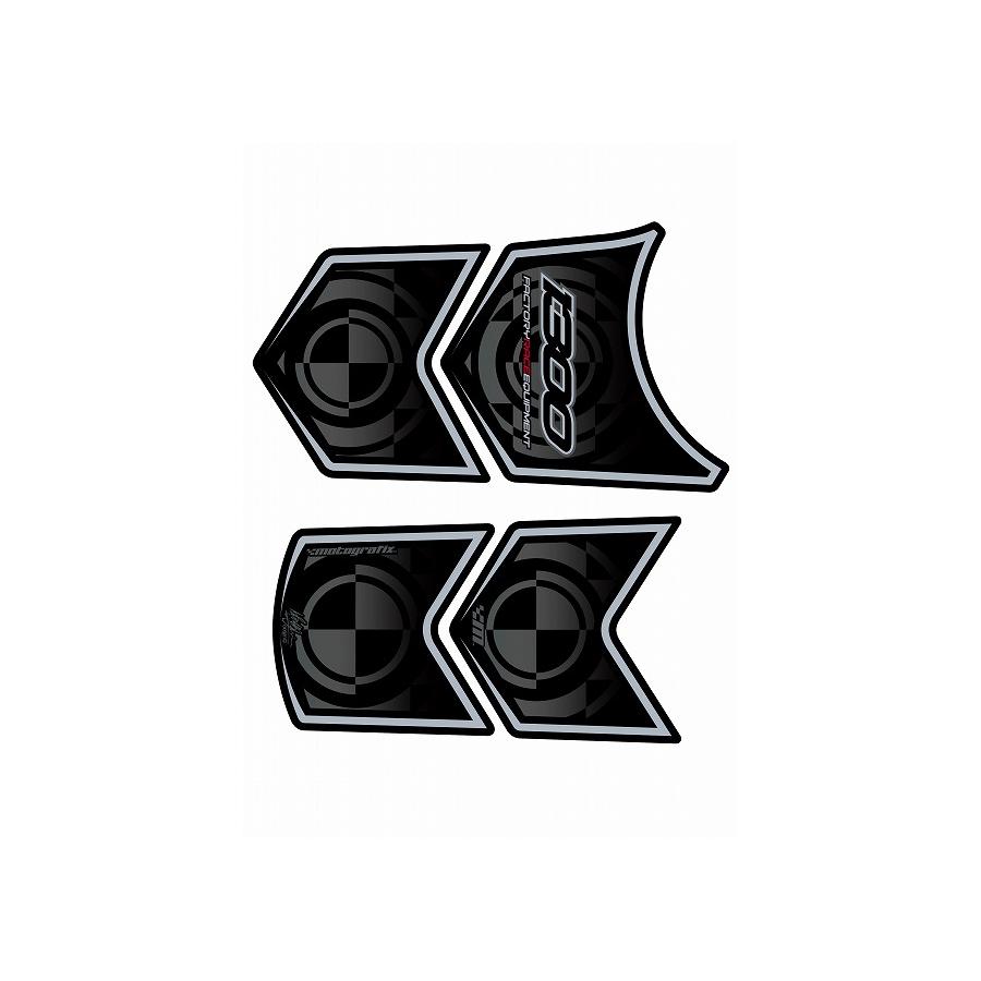 モトグラフィックス タンクパッド ブラック BMW K1300R/RS MT-TB007K