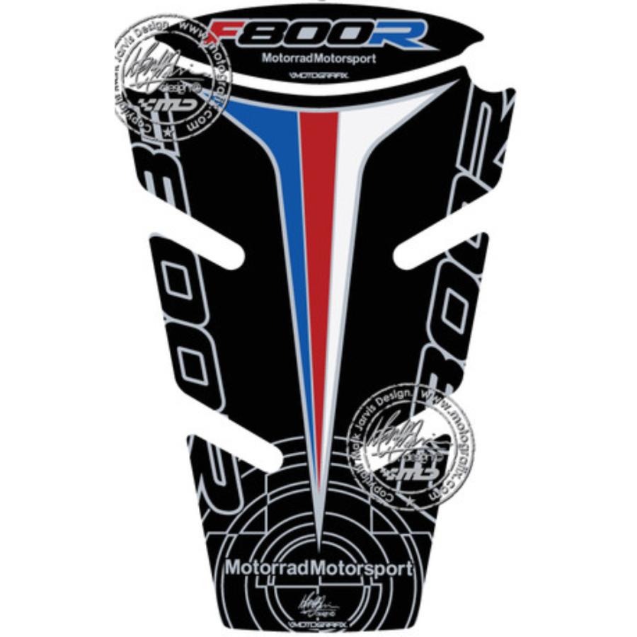 モトグラフィックス タンクパッド ブラック BMW F800R MT-TB008KMS