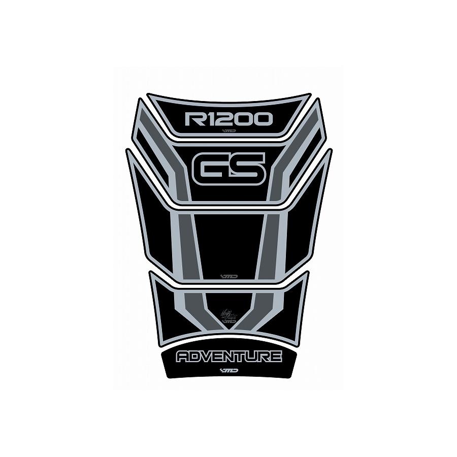 モトグラフィックス タンクパッド ブラック R1200GS Adventure MT-TB010K