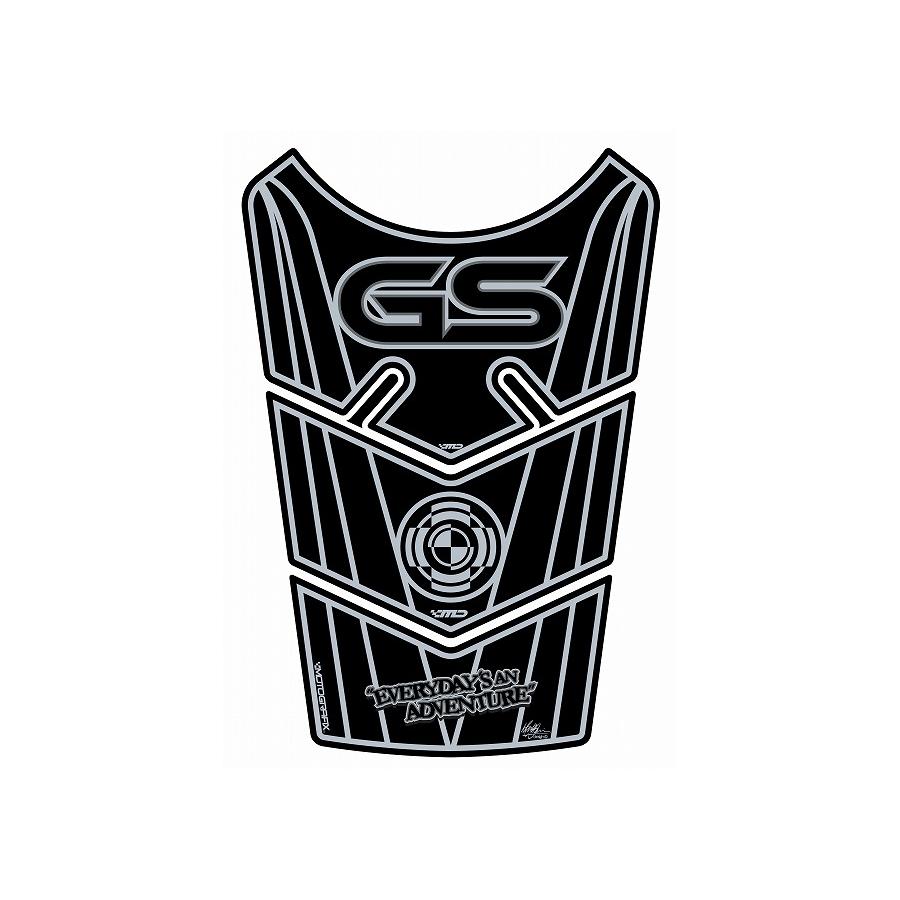 モトグラフィックス タンクパッド ブラック R1200GS Adventure -07 MT-TB013K