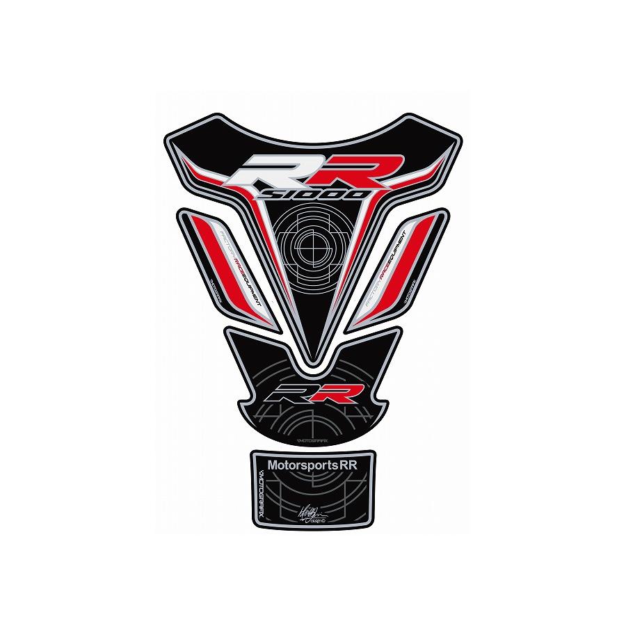 モトグラフィックス タンクパッド ブラック/レッド S1000RR MT-TB015KR