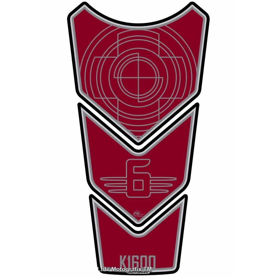モトグラフィックス タンクパッド レッド K1600GT/K1600GTL 11-15 MT-TB016R