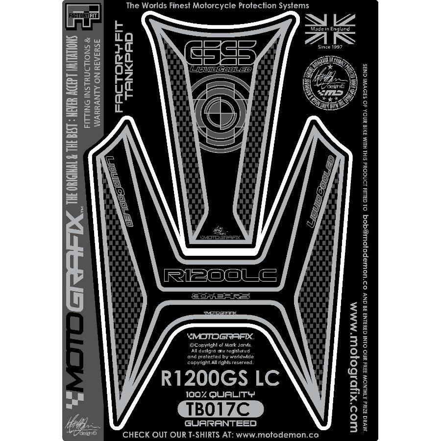 モトグラフィックス タンクパッド カーボン R1200GS(水冷) MT-TB017C