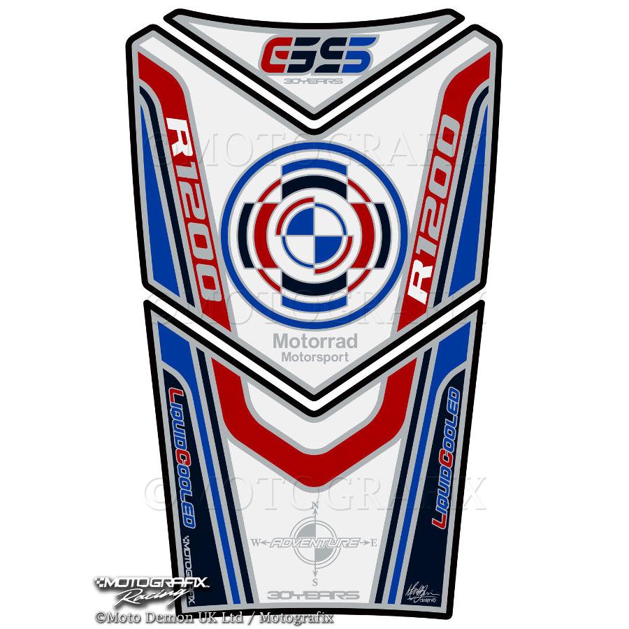 モトグラフィックス タンクパッド TRICOLOR R1200GS MT-TB020MS