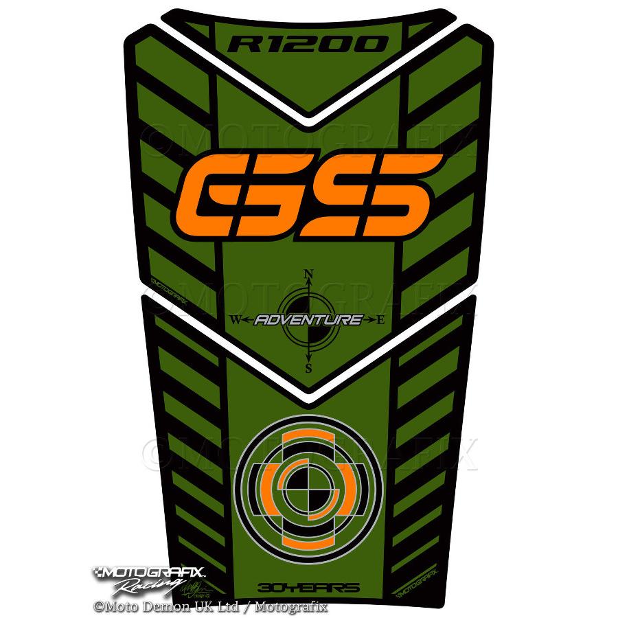 モトグラフィックス タンクパッド グリーン/GS R1200GS Adventure MT-TB021C