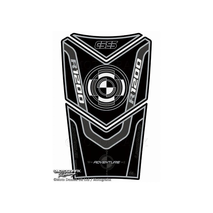 モトグラフィックス タンクパッド ブラック R1200GS Adventure MT-TB021K