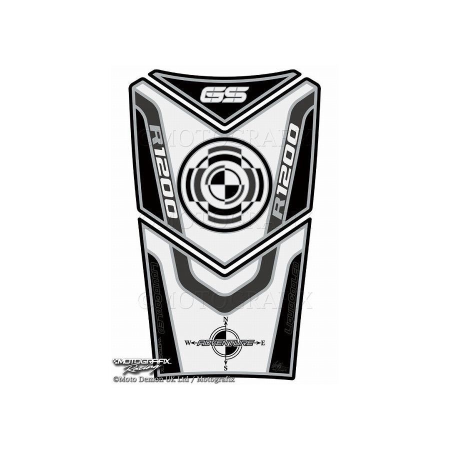 モトグラフィックス タンクパッド ホワイト R1200GS Adventure MT-TB021W