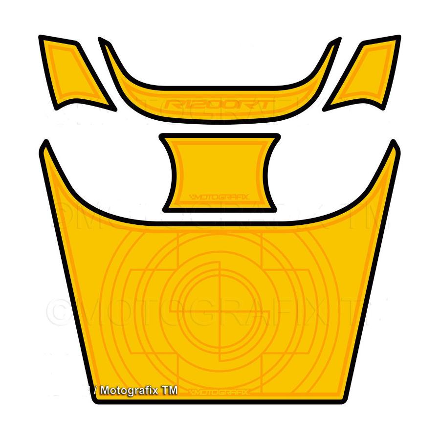 モトグラフィックス タンクパッド イエロー R1200RT MT-TB026Y