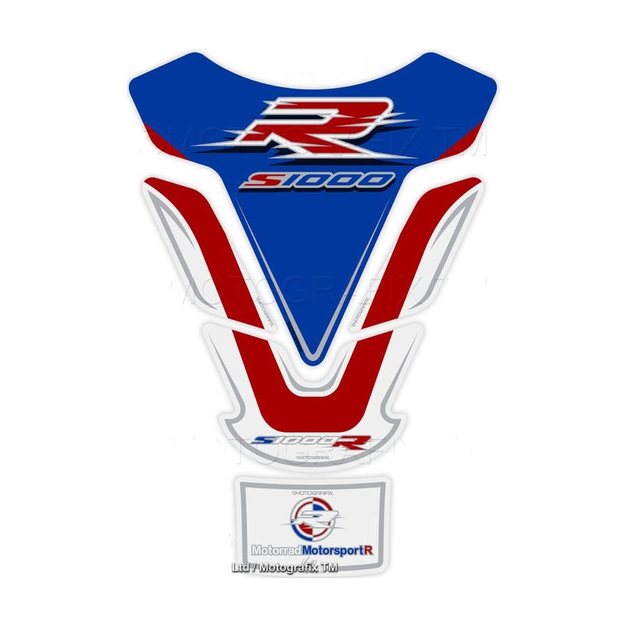 モトグラフィックス タンクパッド トリコロール BMW S1000R MT-TB031MS