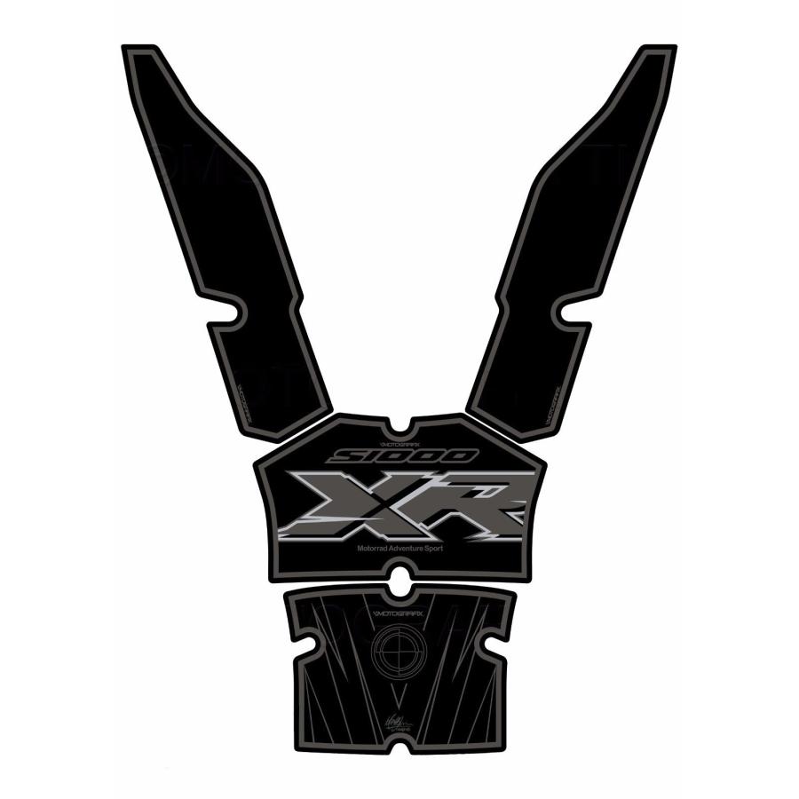 モトグラフィックス タンクパッド ブラック BMW S1000XR MT-TB033K