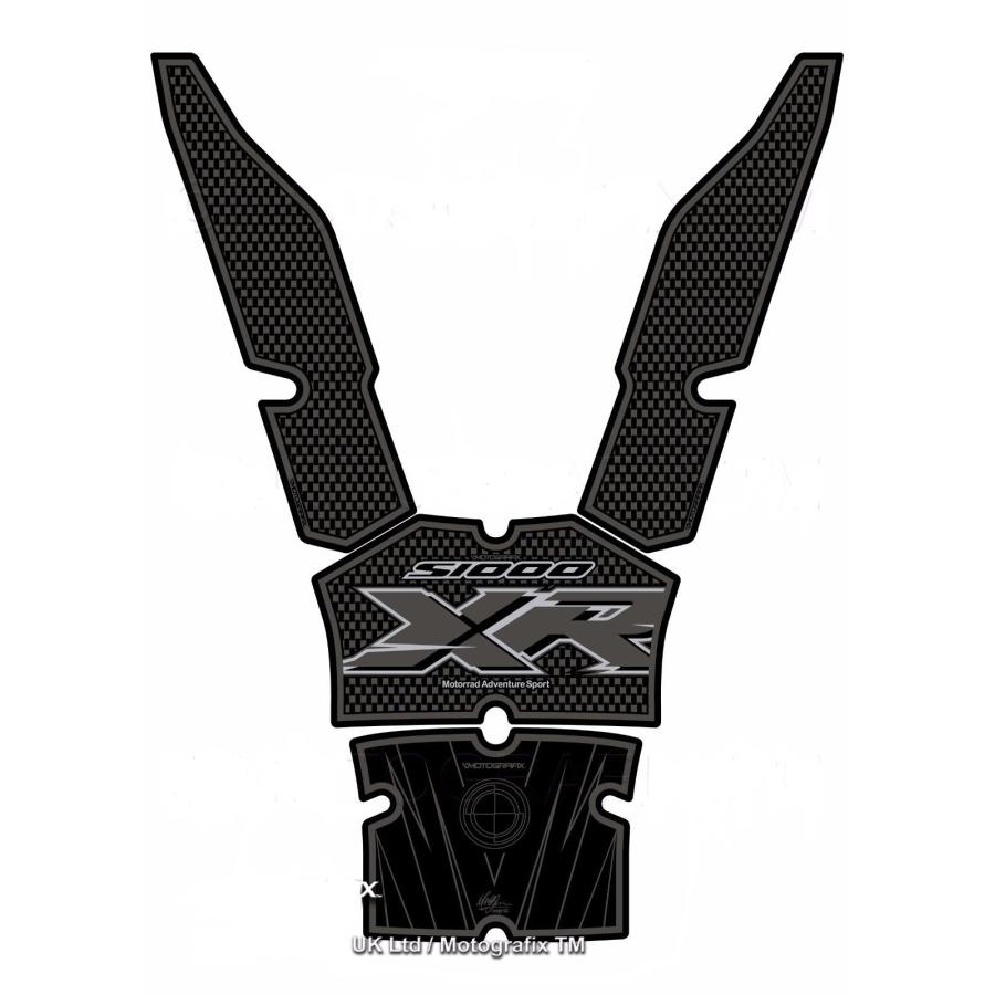 モトグラフィックス タンクパッド ブラック/カーボン BMW S1000XR MT-TB033KC