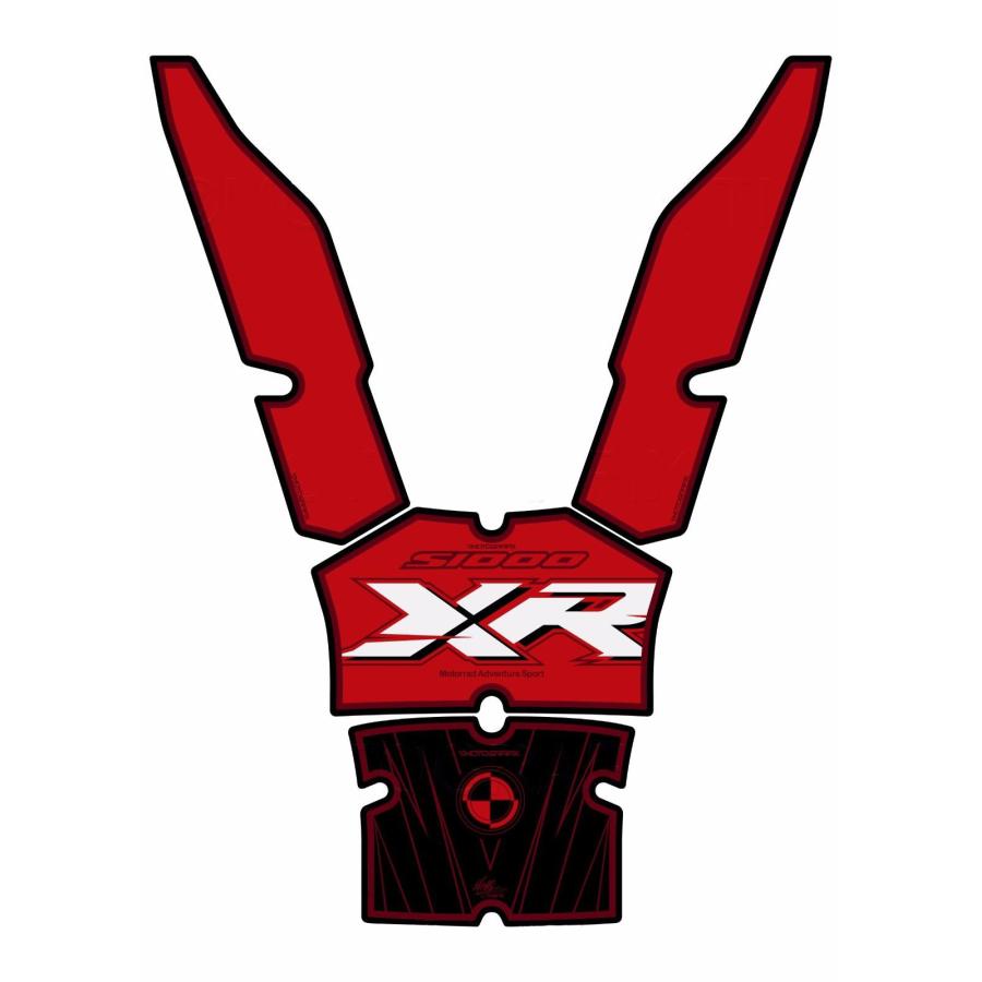 モトグラフィックス タンクパッド レッド BMW S1000XR MT-TB033R