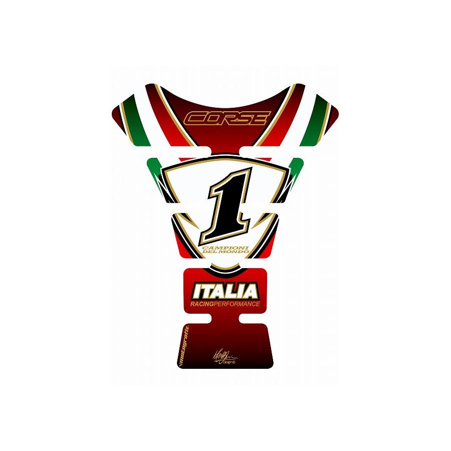 モトグラフィックス タンクパッド レッド DUCATI SPINE MT-TD006R