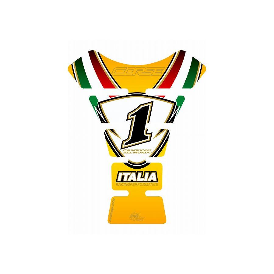 モトグラフィックス タンクパッド イエロー DUCATI SPINE MT-TD006Y