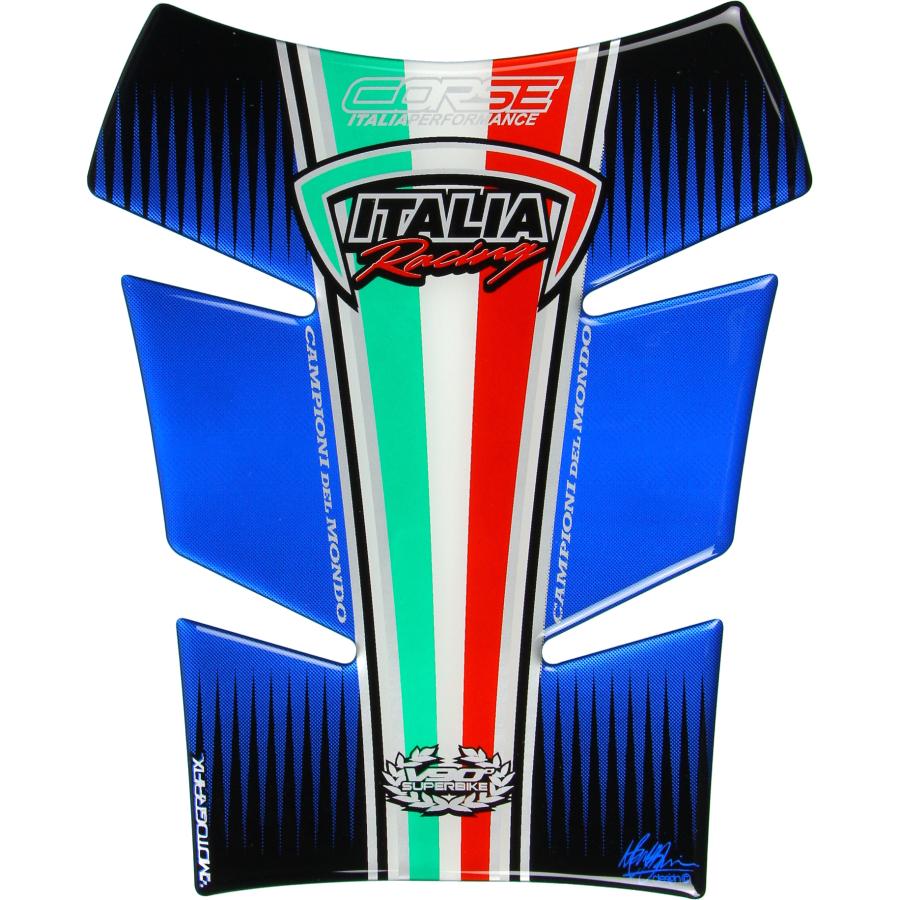 モトグラフィックス タンクパッド ブルー DUCATI MONSTER MT-TD008B