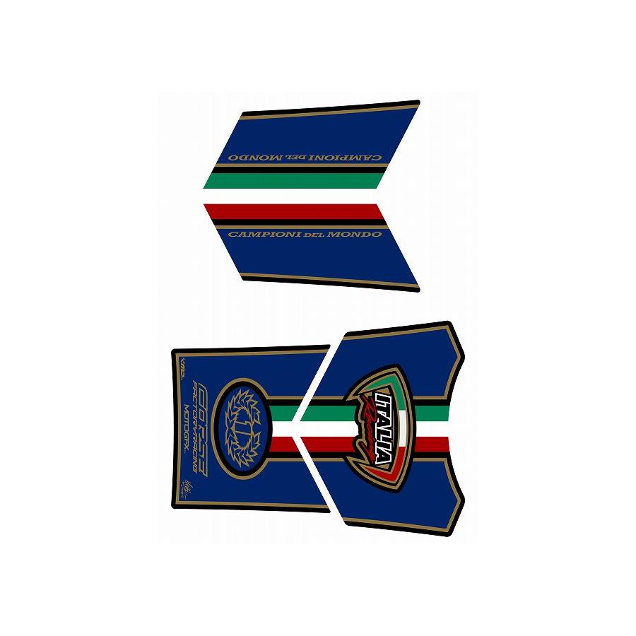 モトグラフィックス タンクパッド ブルー DUCATI MONSTER MT-TD008BE