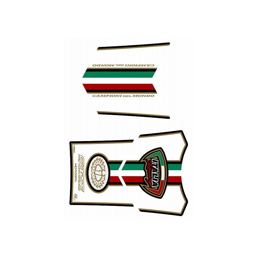 モトグラフィックス タンクパッド ホワイト DUCATI MONSTER MT-TD008WE