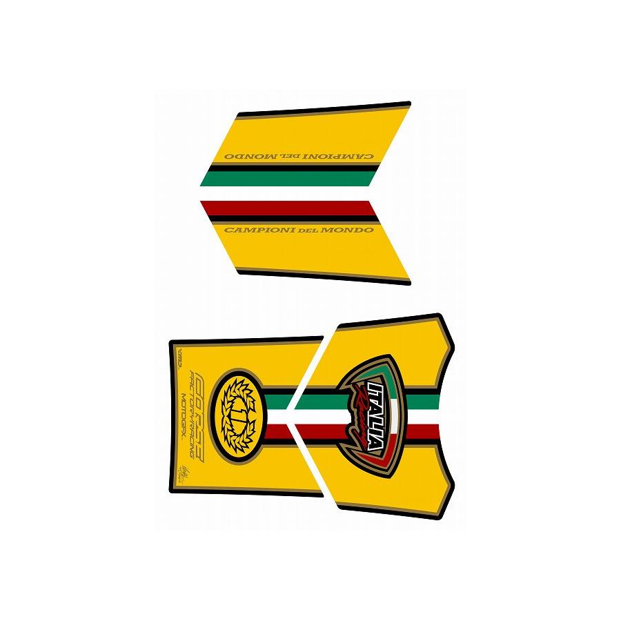 モトグラフィックス タンクパッド イエロー DUCATI MONSTER MT-TD008YE