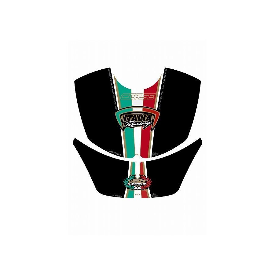 モトグラフィックス タンクパッド ブラック DUCATI 749/999 MT-TD009K