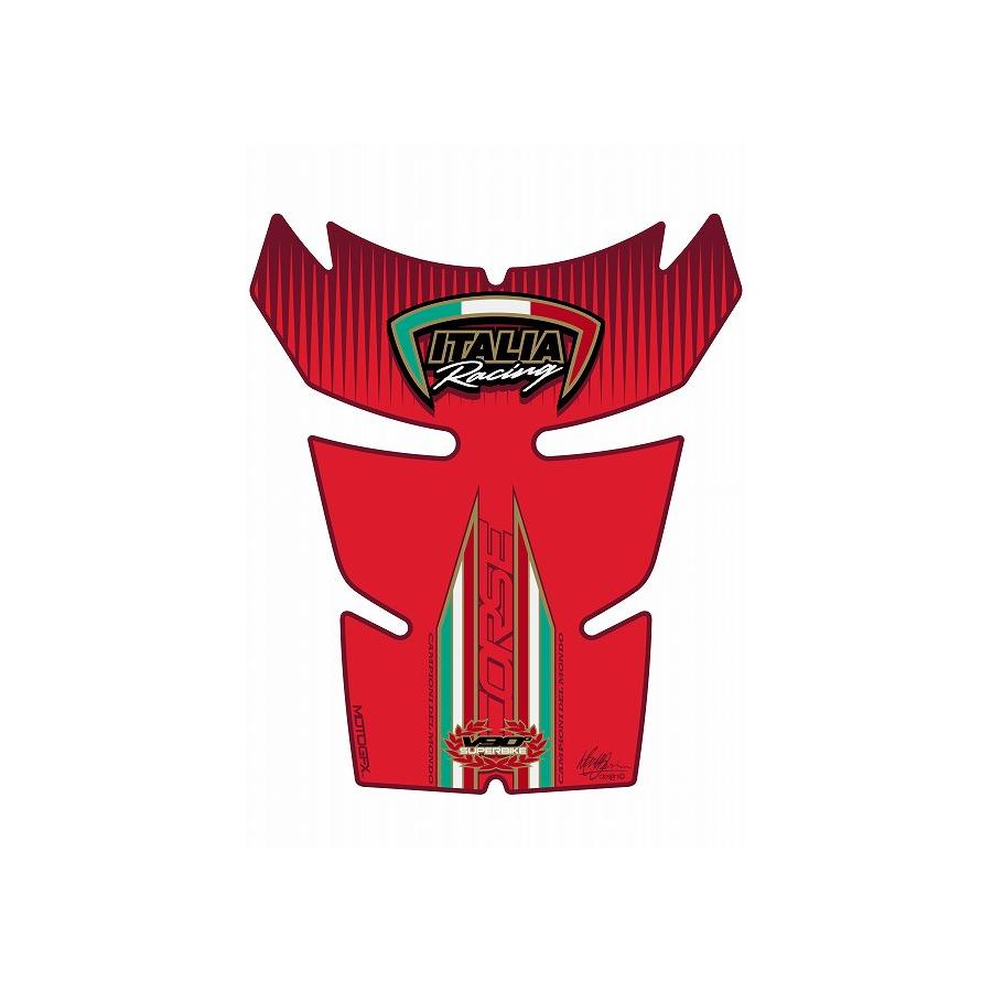 モトグラフィックス タンクパッド レッド DUCATI 848/1098/1198 MT-TD011R