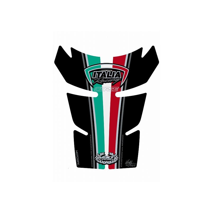 モトグラフィックス タンクパッド ブラック DUCATI 848/1098/1198 MT-TD013K