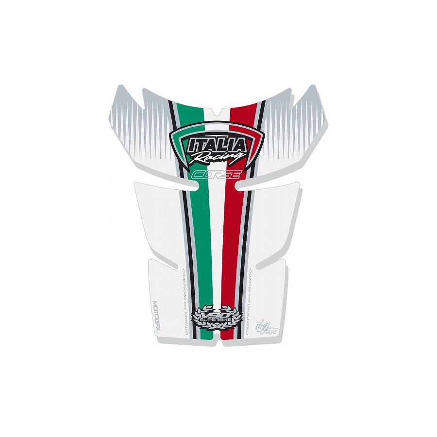 モトグラフィックス タンクパッド ホワイト DUCATI 848/1098/1198 MT-TD013W