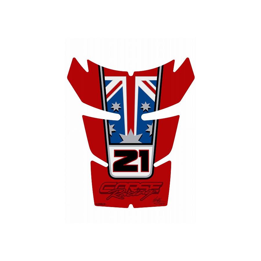 モトグラフィックス タンクパッド TROY BAYLISS RE DUCATI 848/1098/1198 MT-TD014TB