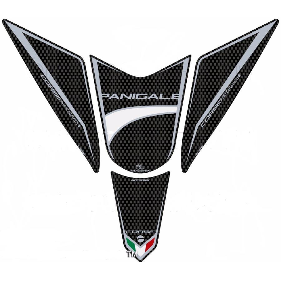 モトグラフィックス タンクパッド カーボン DUCATI PANIGALE MT-TD025C