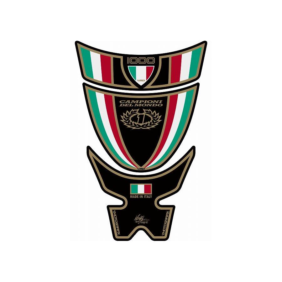 モトグラフィックス タンクパッド ブラック DUCATI SPORT CLASSIC MT-TDSCITA