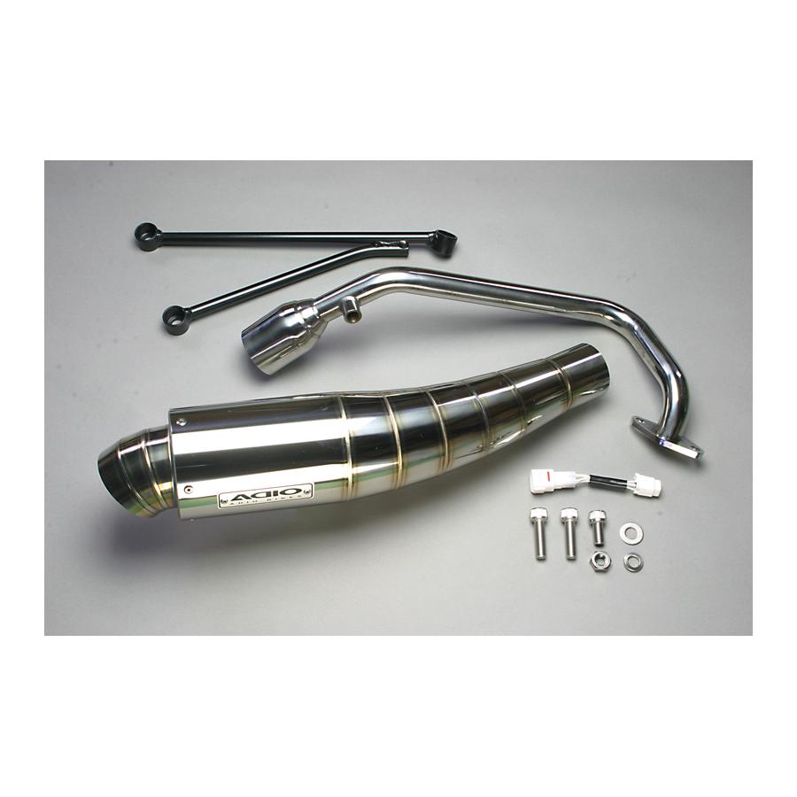 アディオ BB-SHOOTマフラー ステンレス アドレスV125/G/S CF46A/CF5EA/MA BK11301